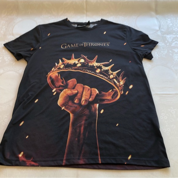 Game Of Thrones Women’s Size M Black T-Shirt HBO Official Licensed Graphic Tee - Picture 13 of 16